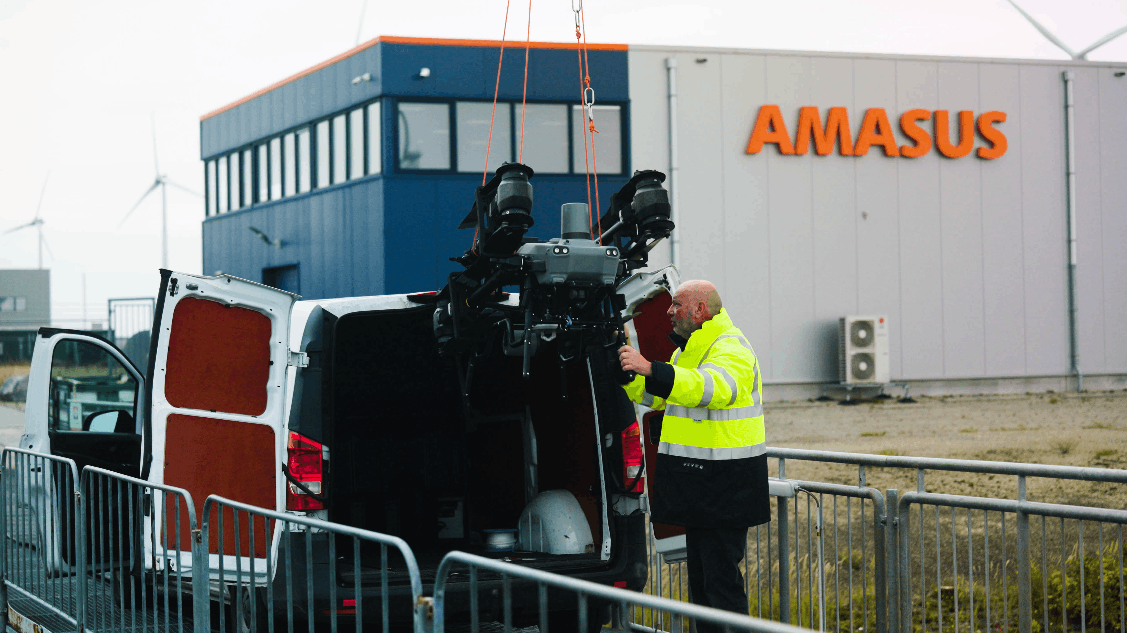 Nauwkeurige drone levering