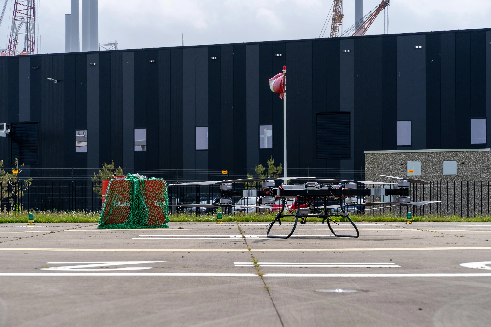 FlyingBasket FB4 en action